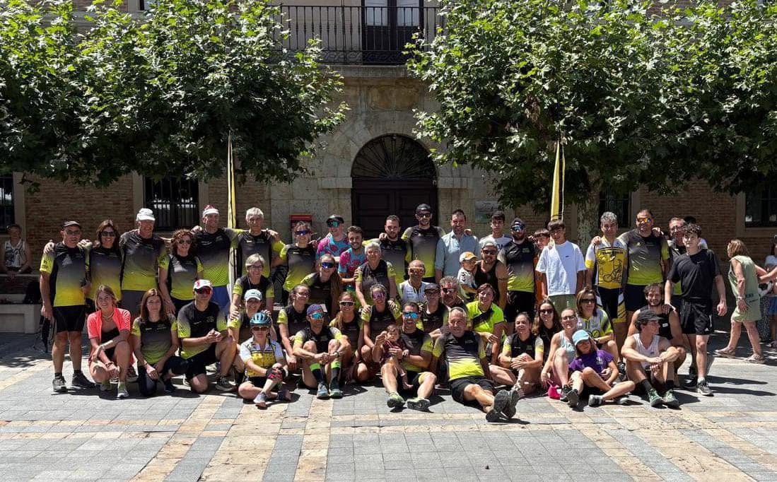 Equipo de Carrión Multisport durante el reto Non-Stop por Ángela